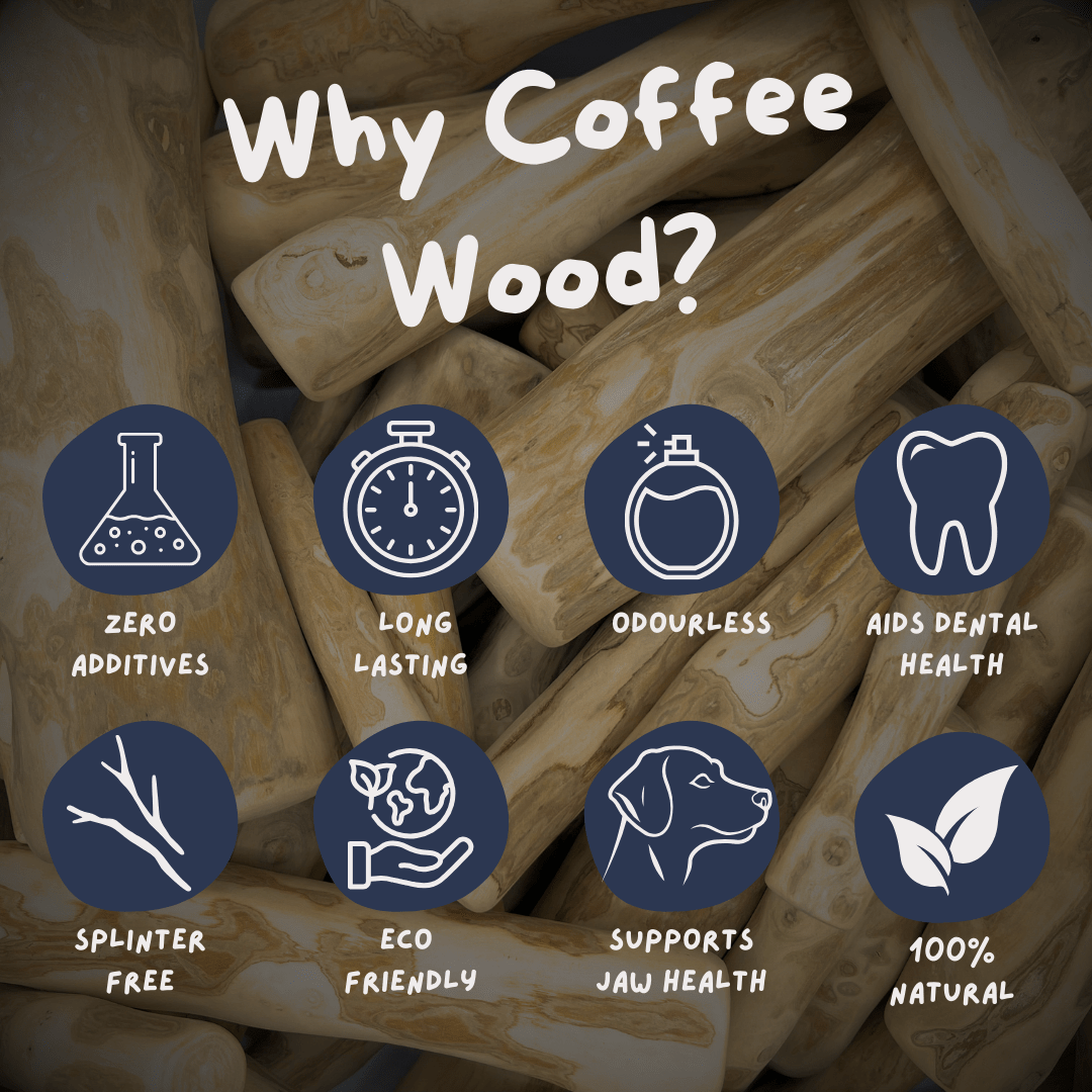 Coffee Wood Chew - Tidal Treats - 
