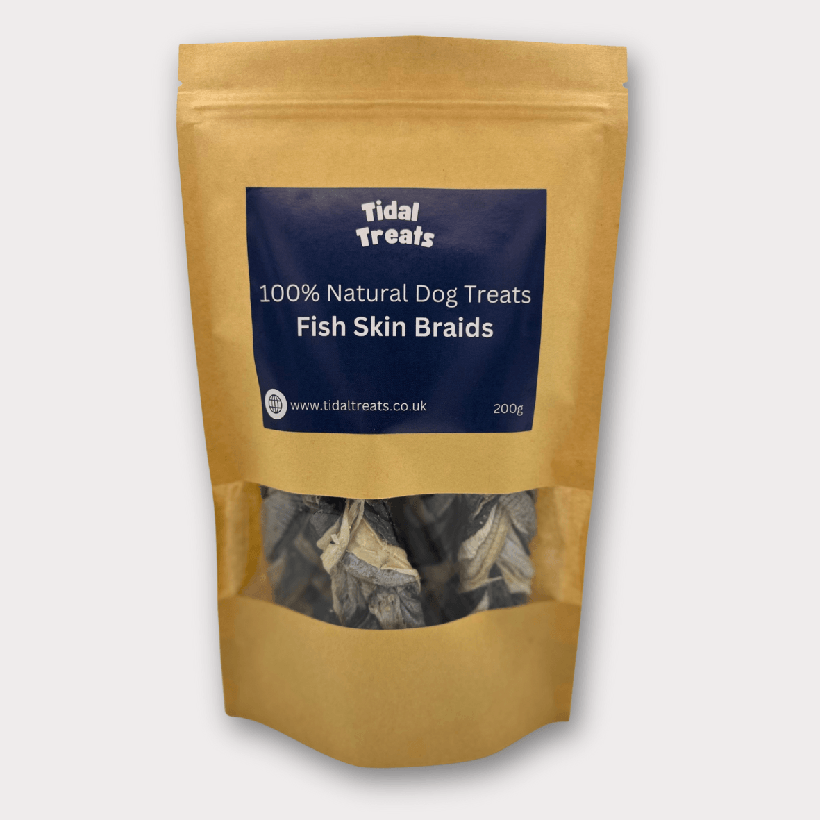 Fish Skin Braids - 200g - Tidal Treats - 